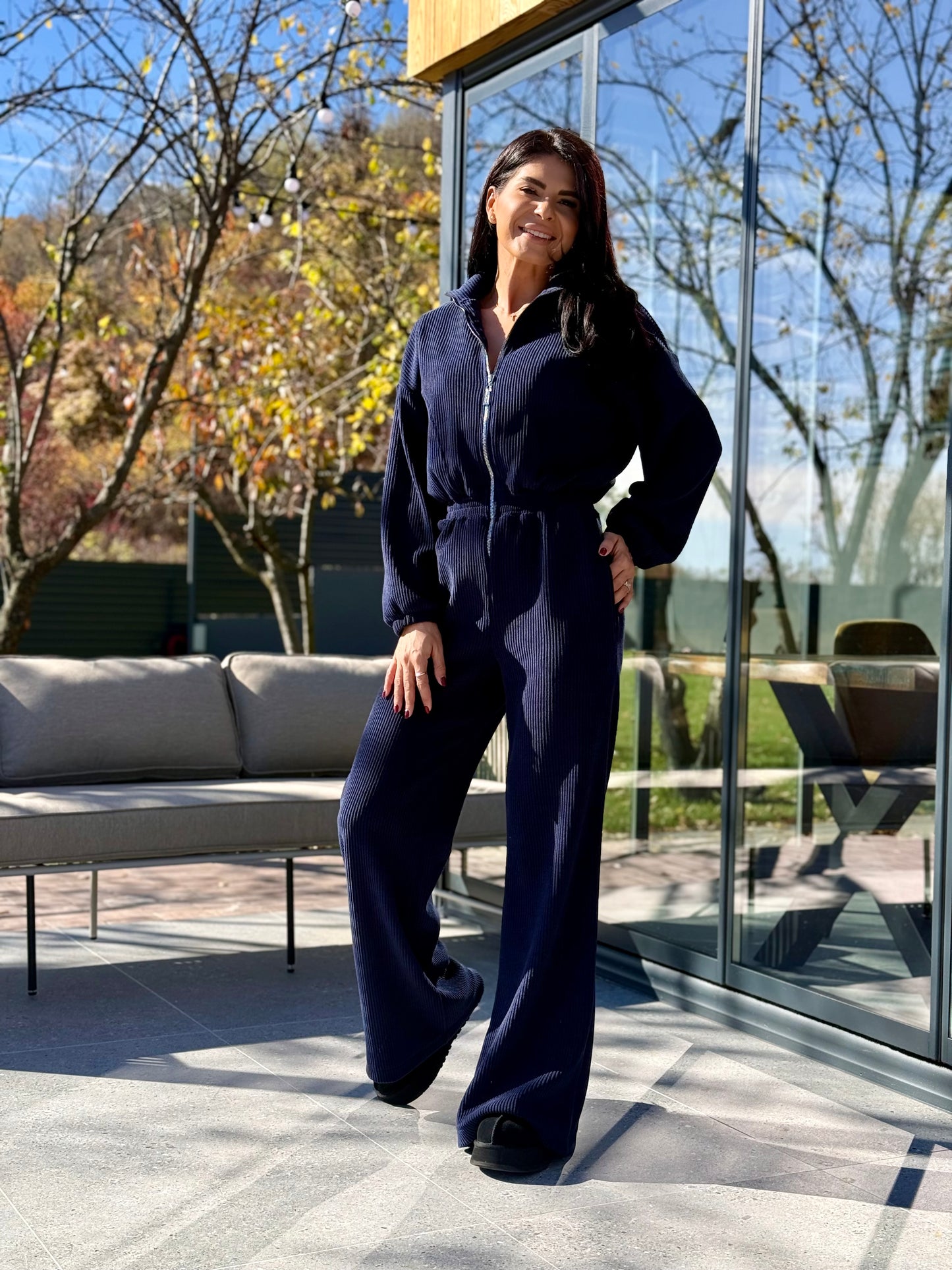 Salopeta Letizzia - Bleumarin