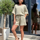 Set Muselina Liora - Olive