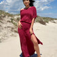 Rochie Sahara - Bordo