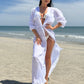 Rochie de Plaja Azure - Alb