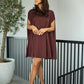Rochie Bellagio - Cocoa Smoke