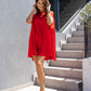 Rochie Bellagio - Coral Red