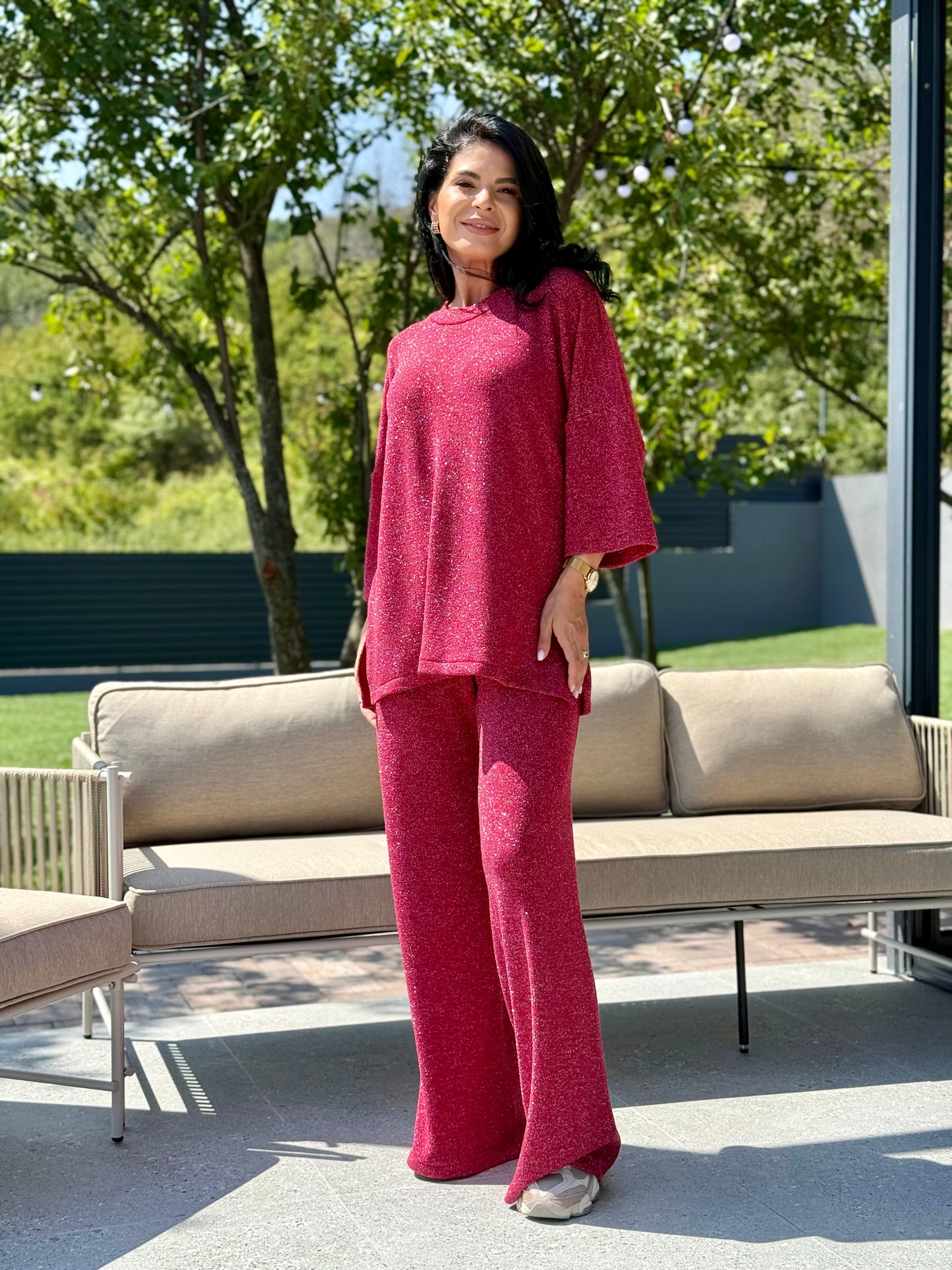 Costum Dahlia - Bordo