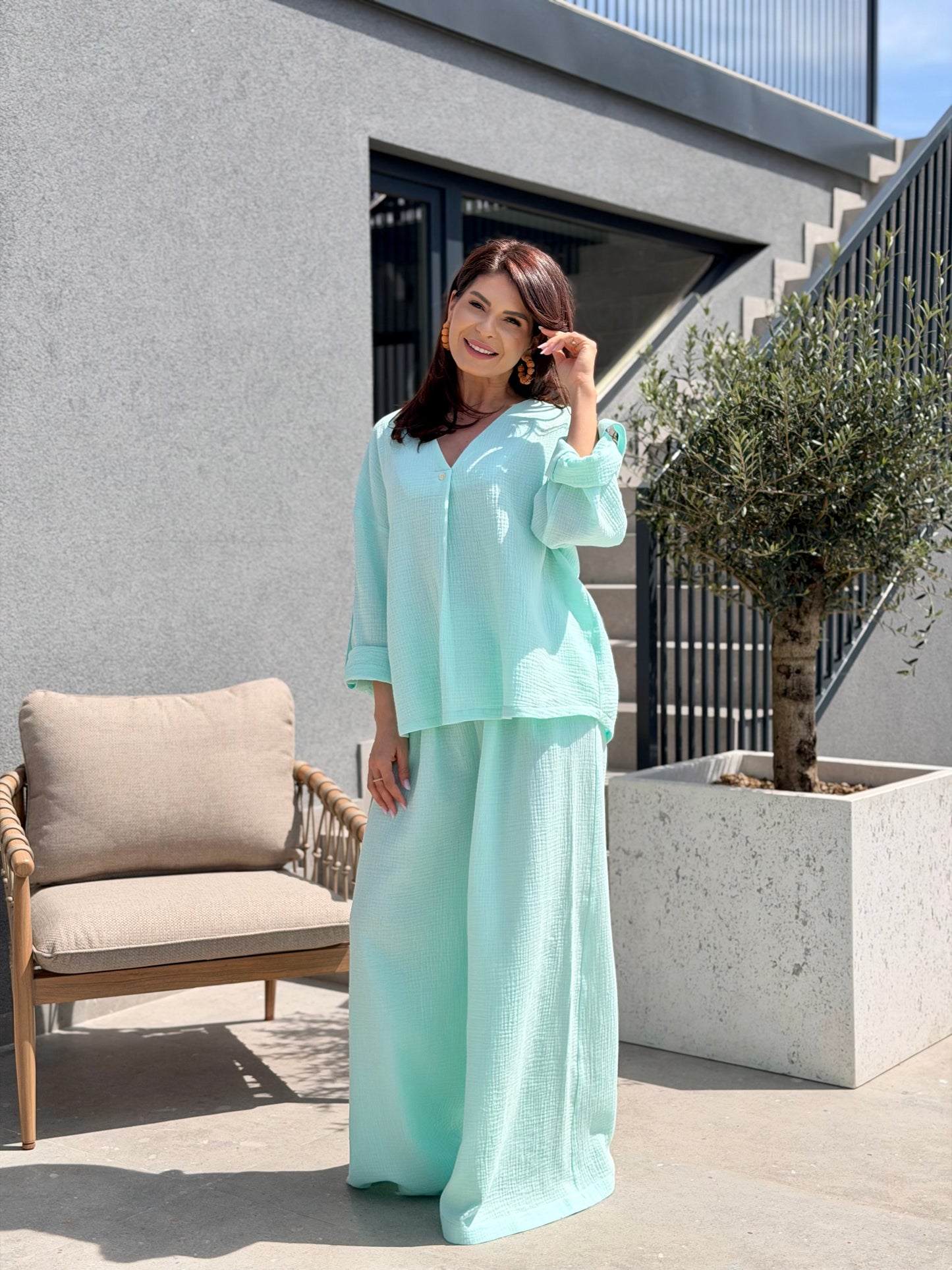 Set Anika - Dusty Mint