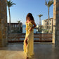 Rochie Casandra - Banana Yellow