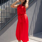 Set Cleopatra - Coral Red