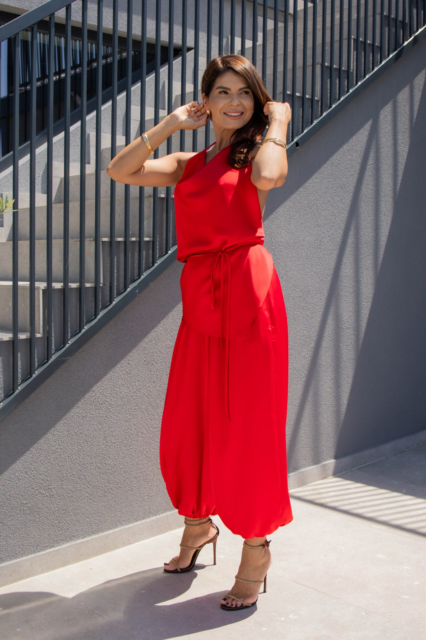 Set Cleopatra - Coral Red