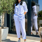 Costum Anelise - Alb