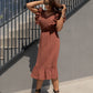 Rochie Serena - Chocolate