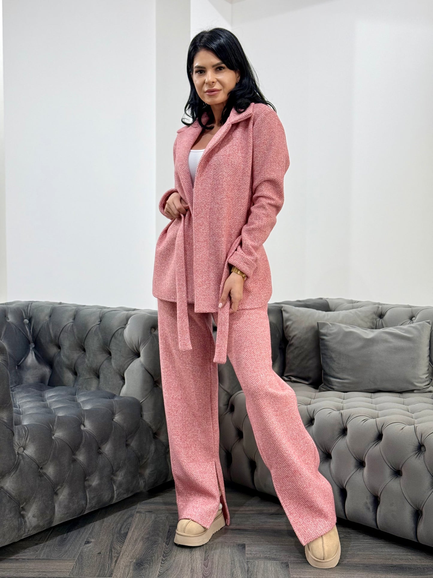 Costum Aja - Ruby Pink