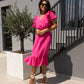 Rochie Serena - Fucsia
