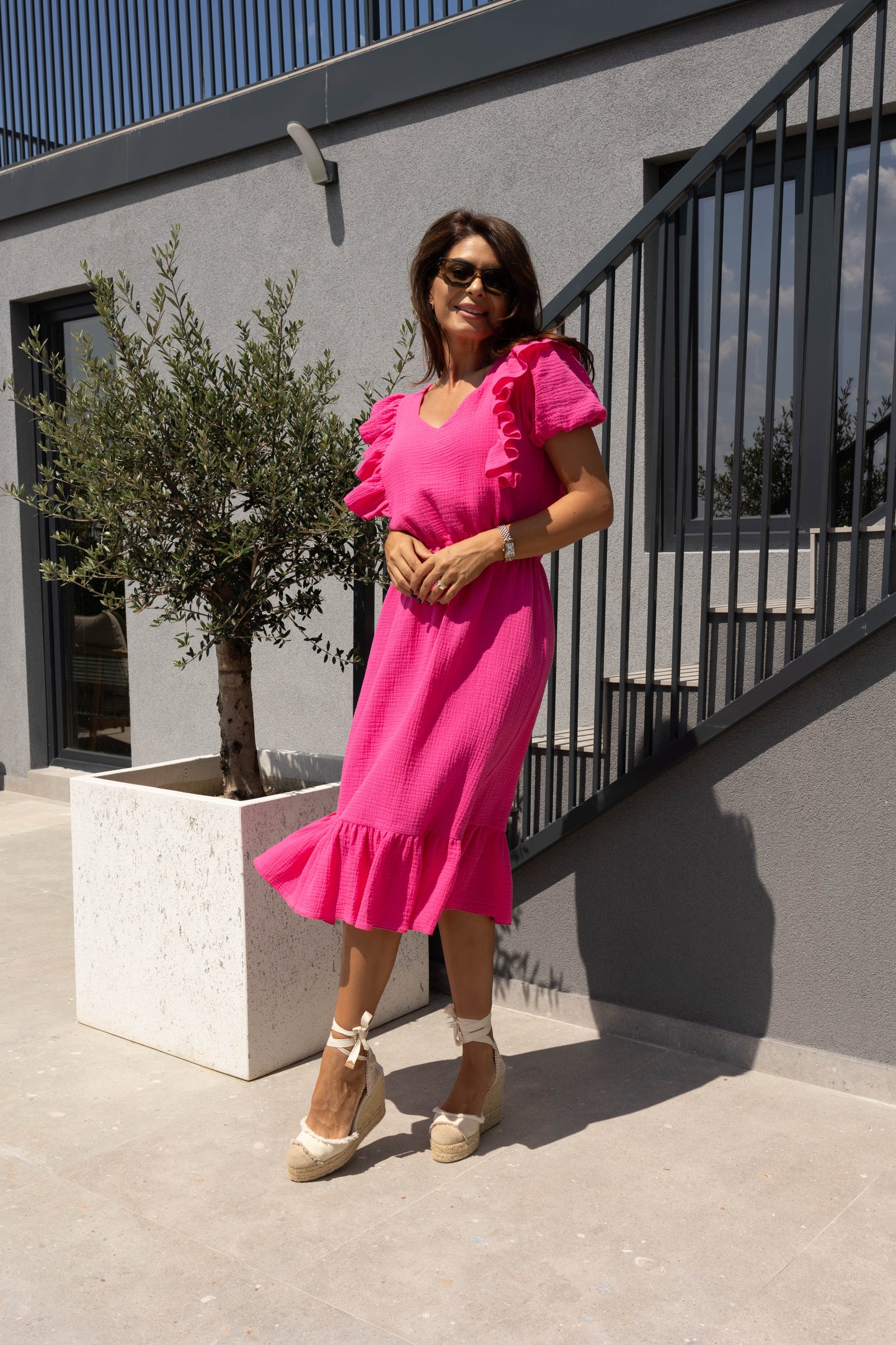 Rochie Serena - Fucsia