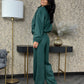Costum Brielle - Bottle Green