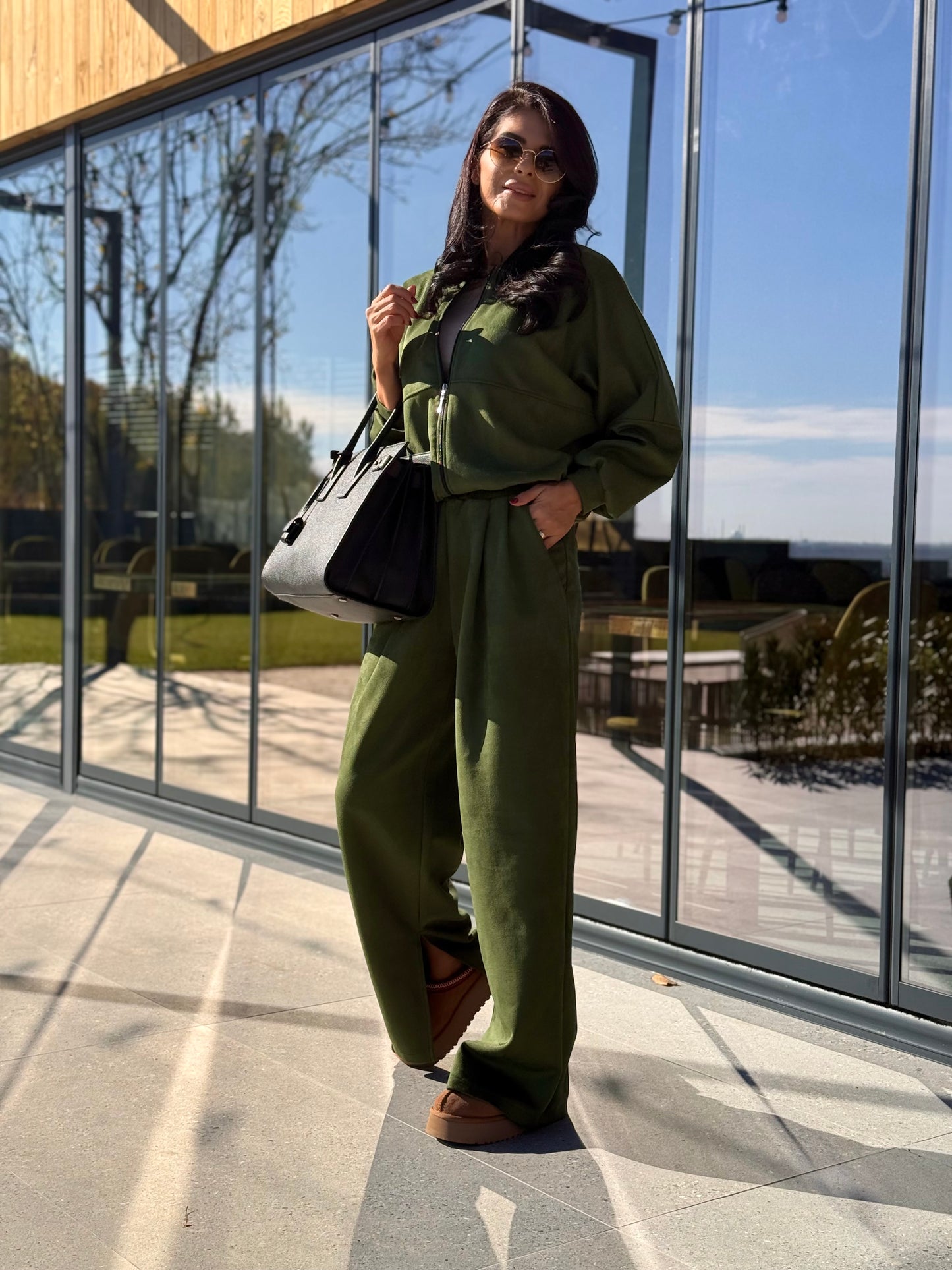 Costum Zayra - Urban Khaki