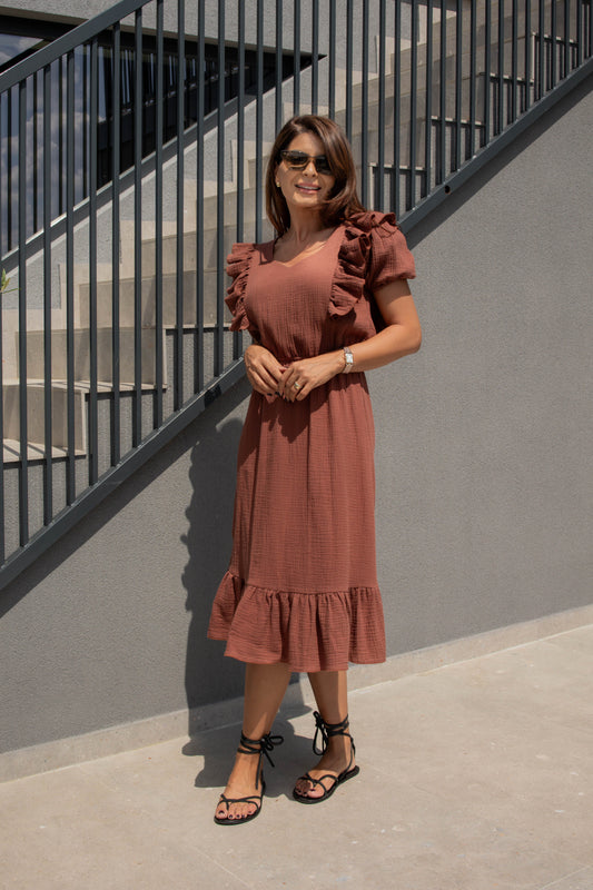 Rochie Serena - Chocolate