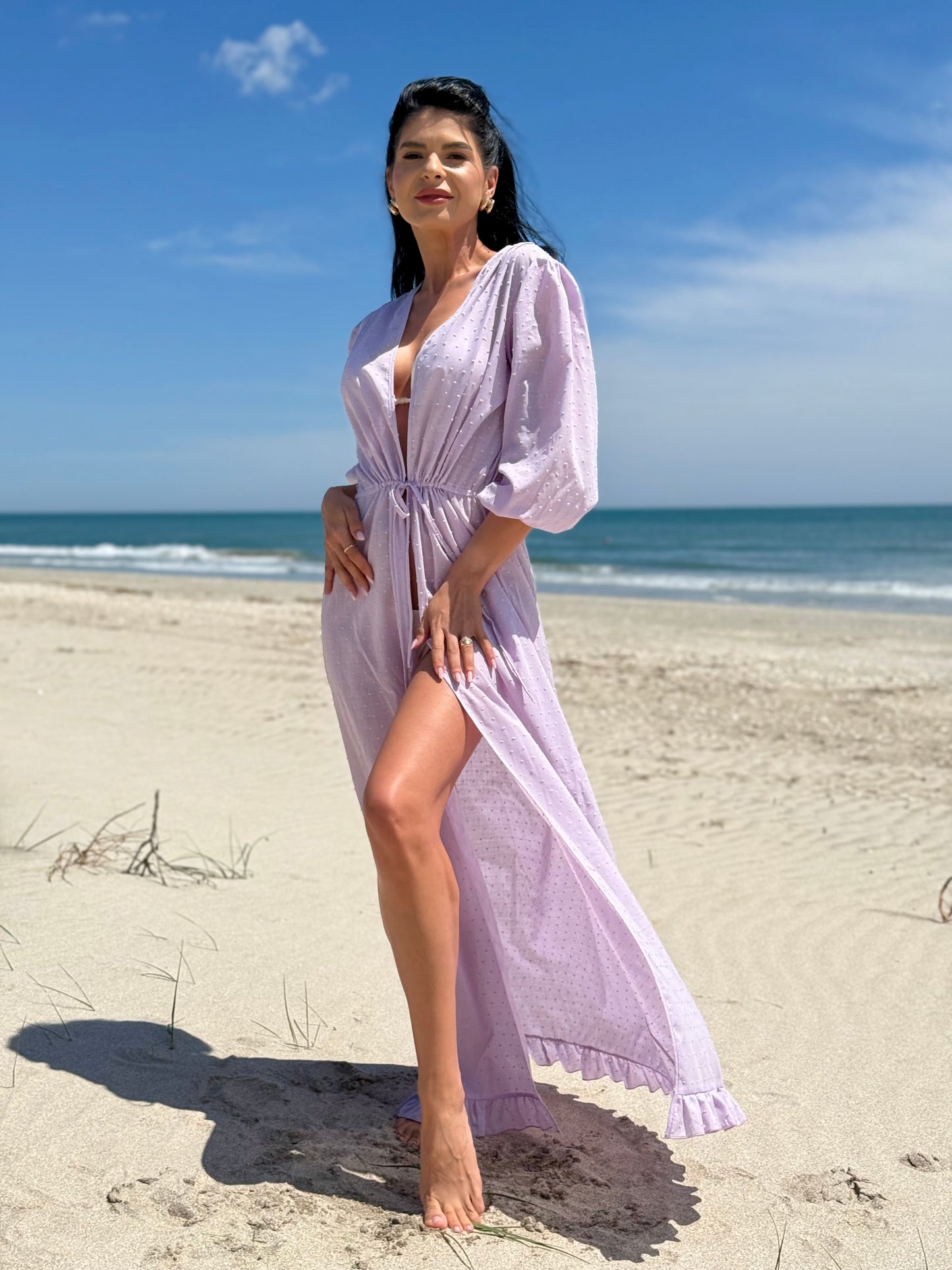 Rochie de Plaja Azure - Lila