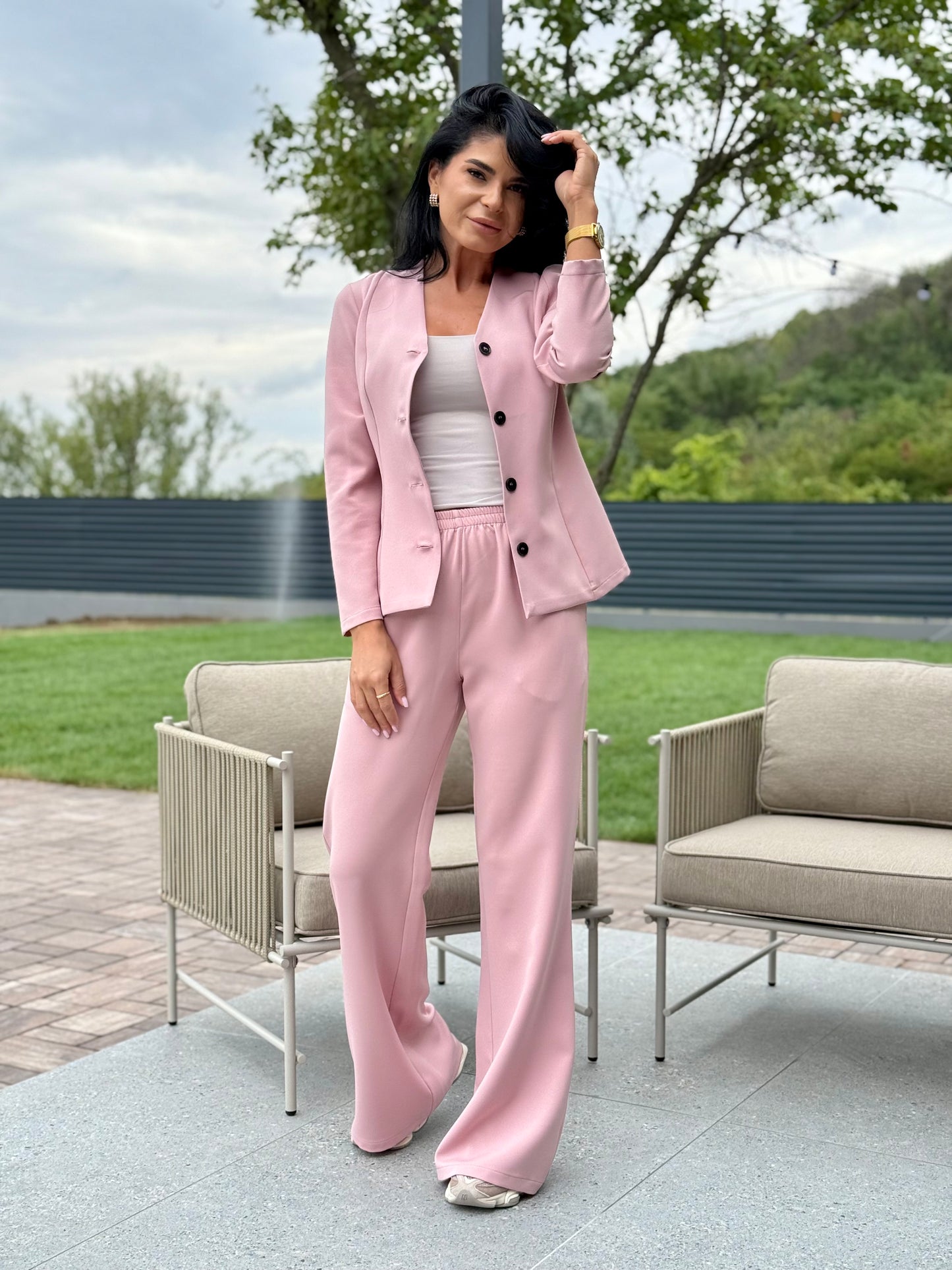 Costum Aura - Roz Pudra