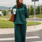 Set Sunny - Forest Green