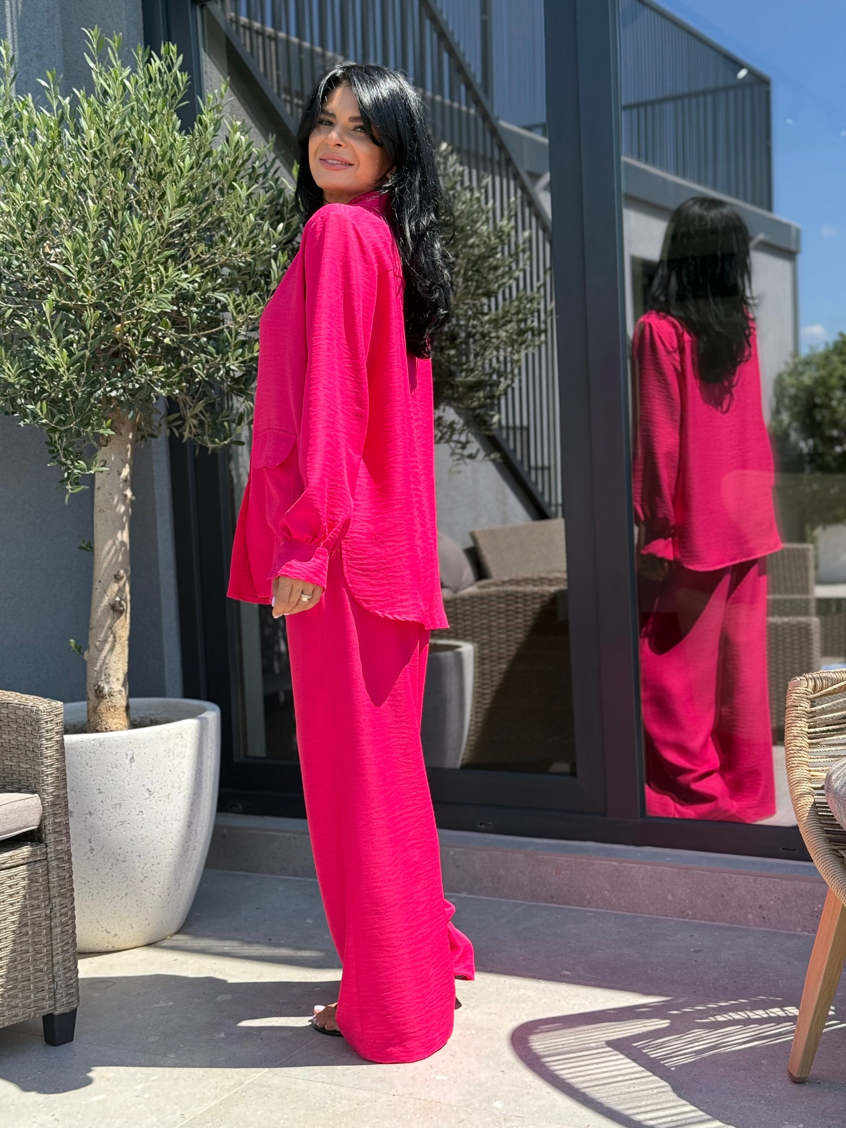 Costum Alana - Fucsia
