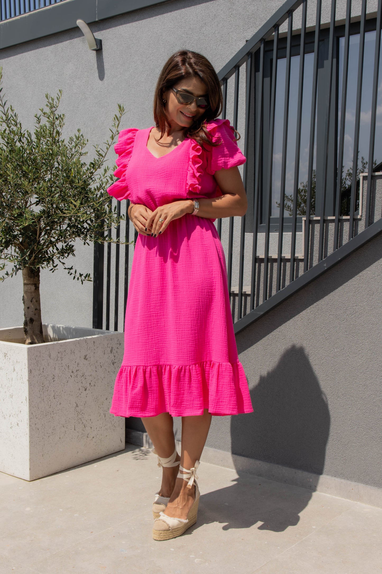 Rochie Serena - Fucsia