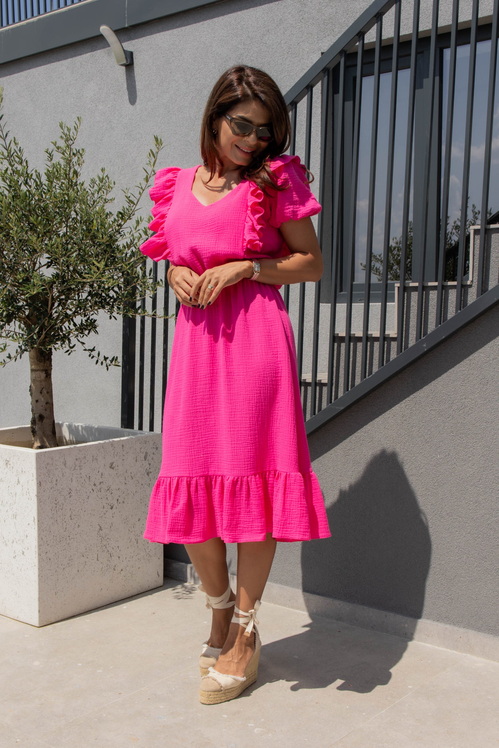 Rochie Serena - Fucsia
