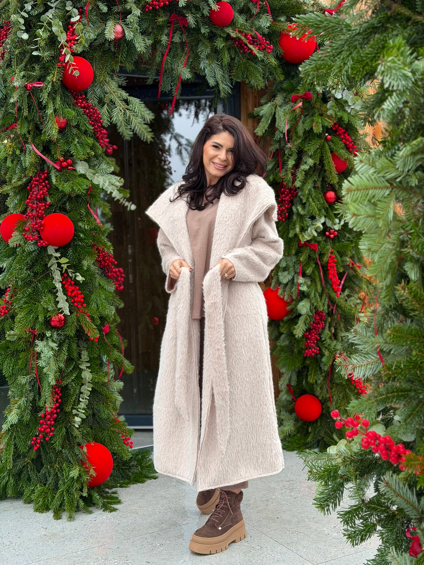 Palton Luvia - Champagne