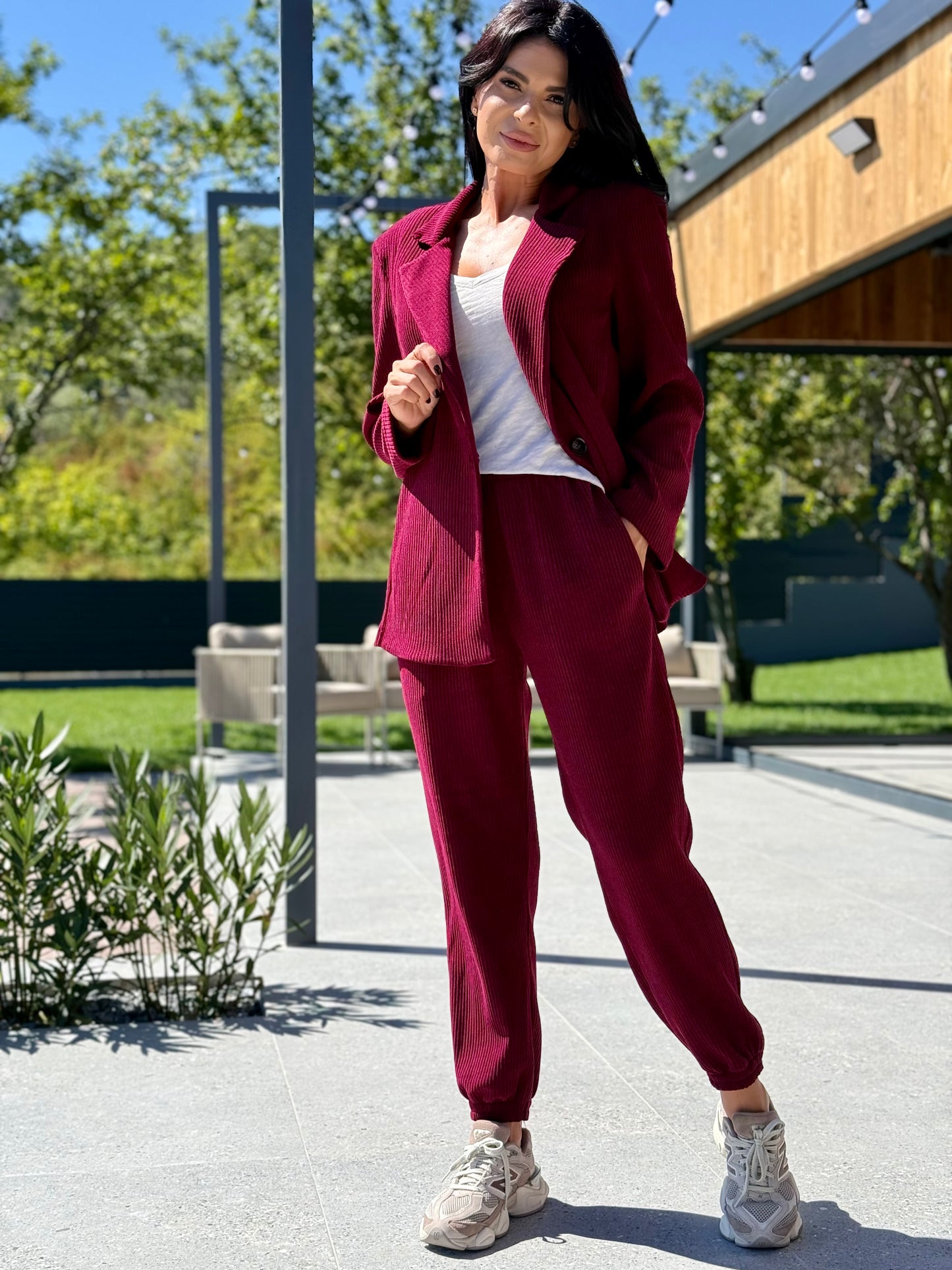 Set Paola - Burgundy