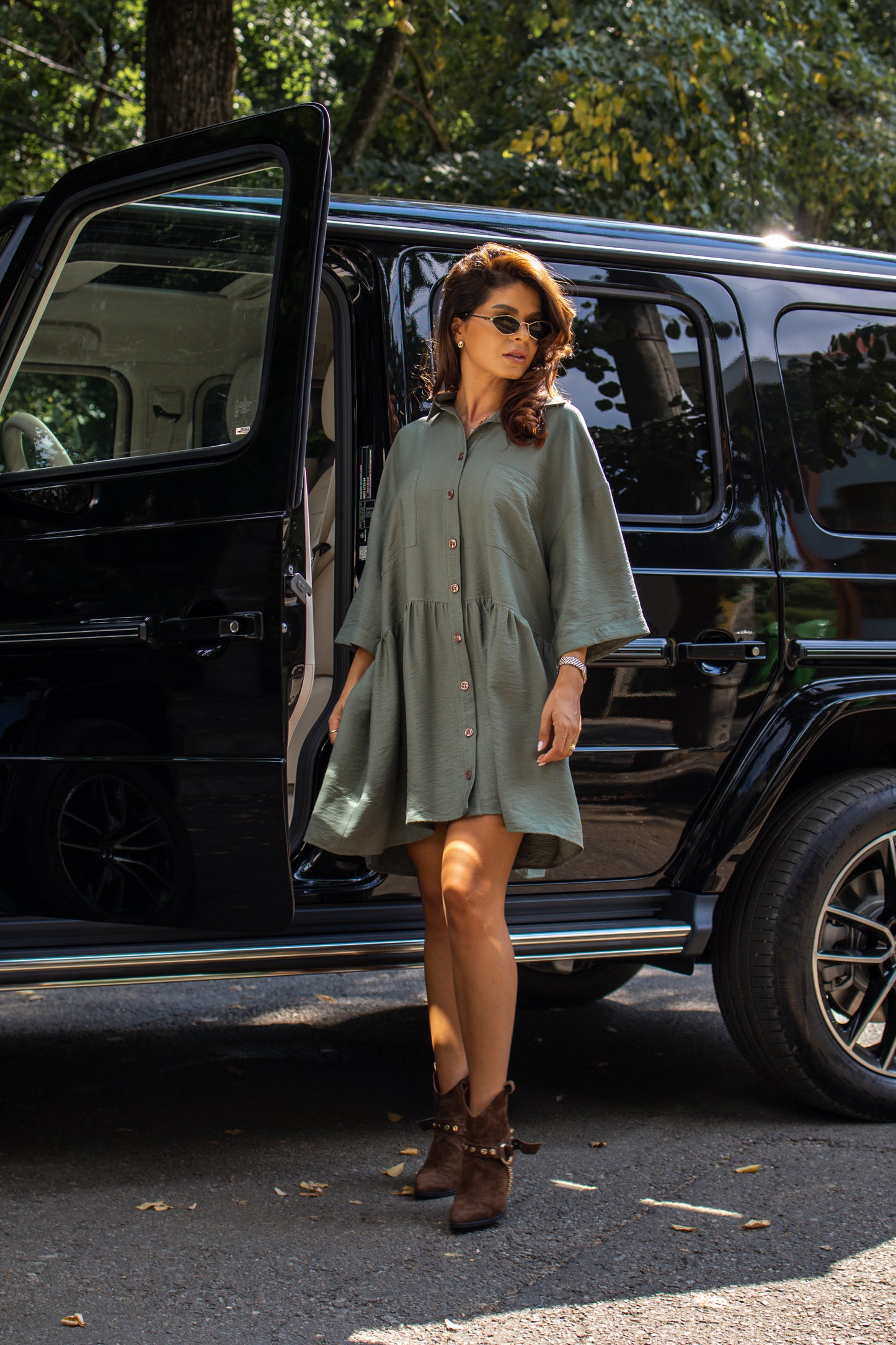 Rochie Nedeea - Olive