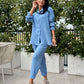 Set Muselina Nika - Dark Blue