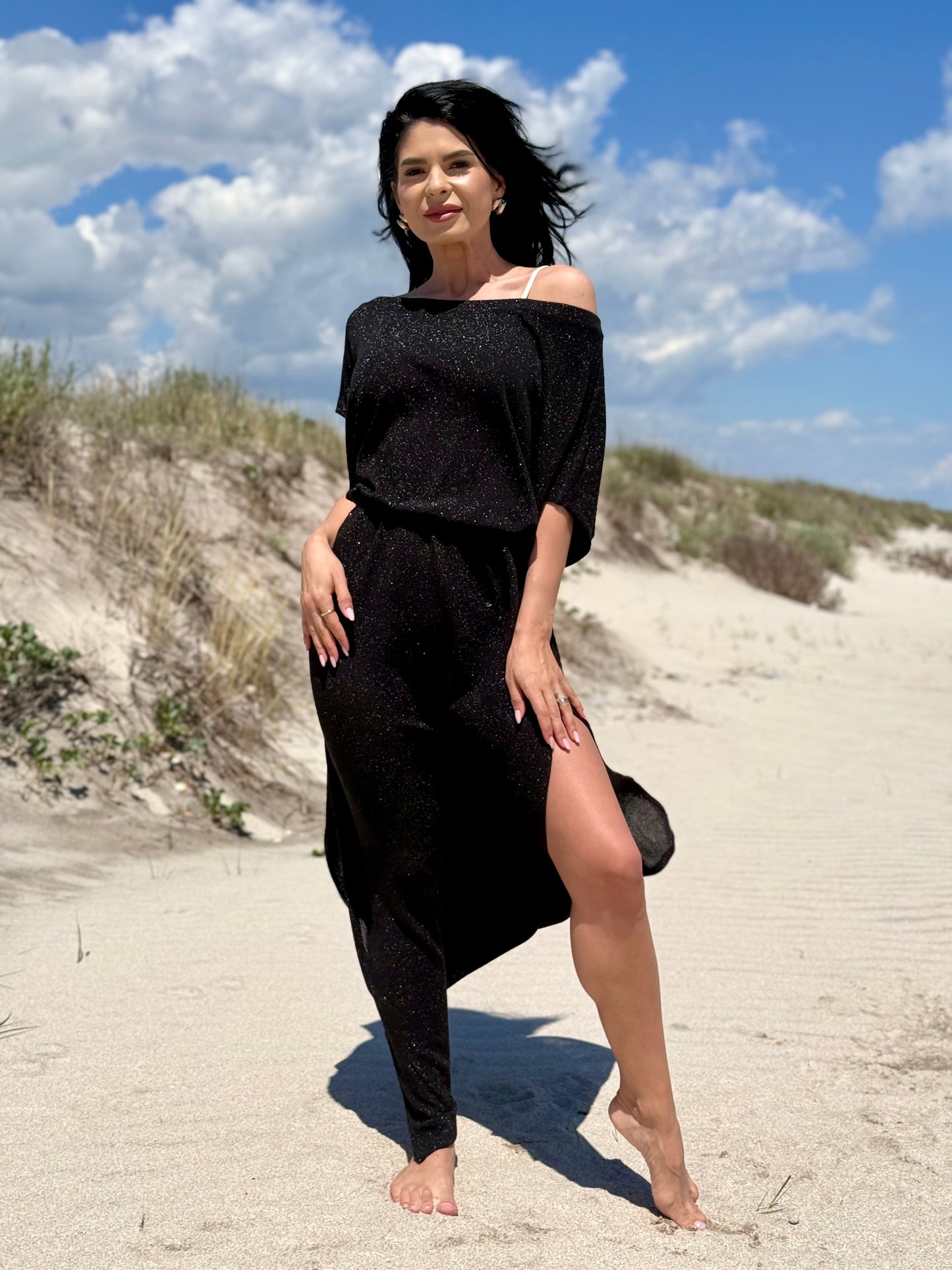 Rochie Sahara - Negru