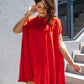 Rochie Bellagio - Coral Red
