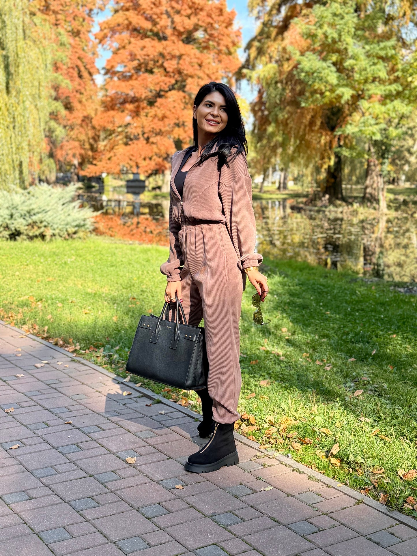 Salopeta Letty - Mocha Mousse