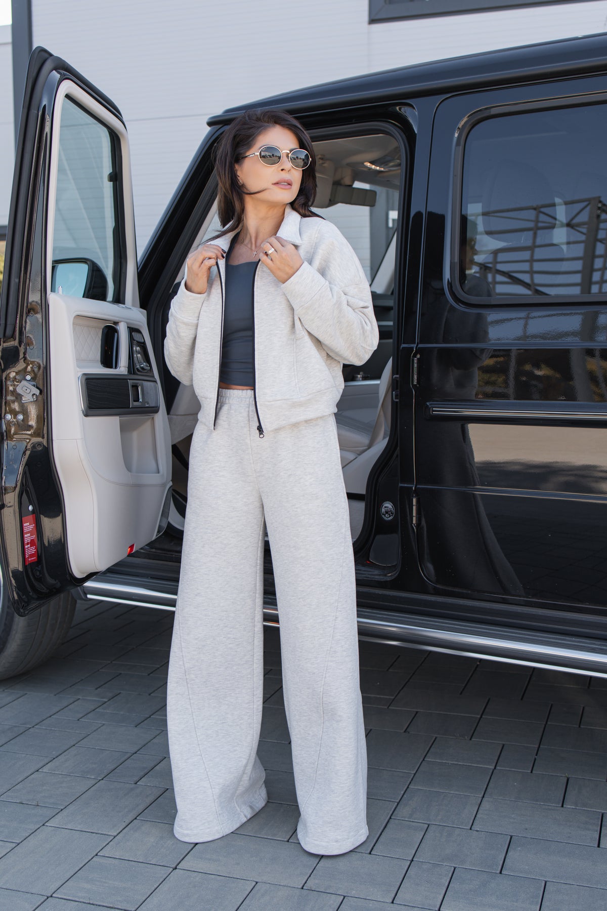 Trening Caramello - White Gray