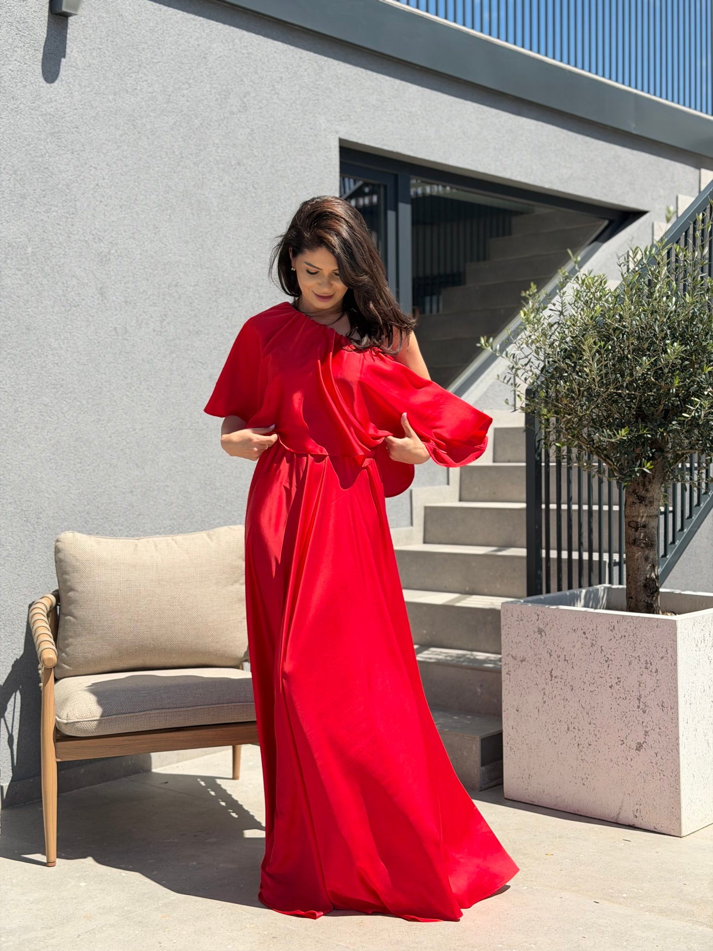 Rochie Karissa - Pure Red