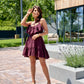 Rochie Natalia - Dark Chocolate