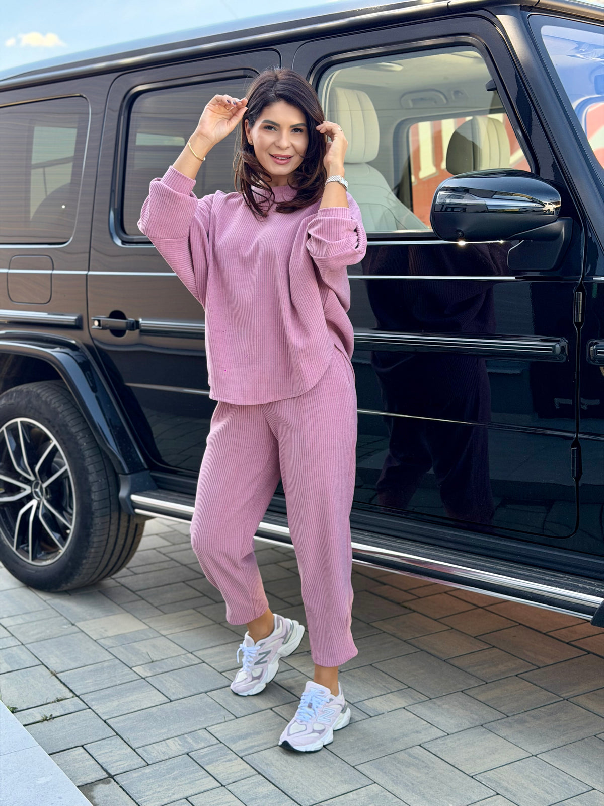 Costum Edith - Powder Pink