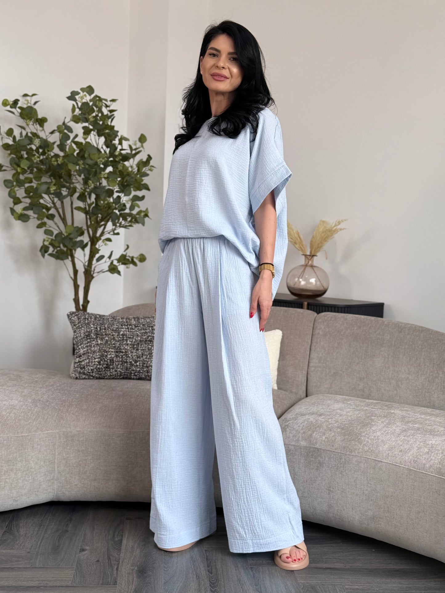 Costum Afrodita -  Baby Blue Shine