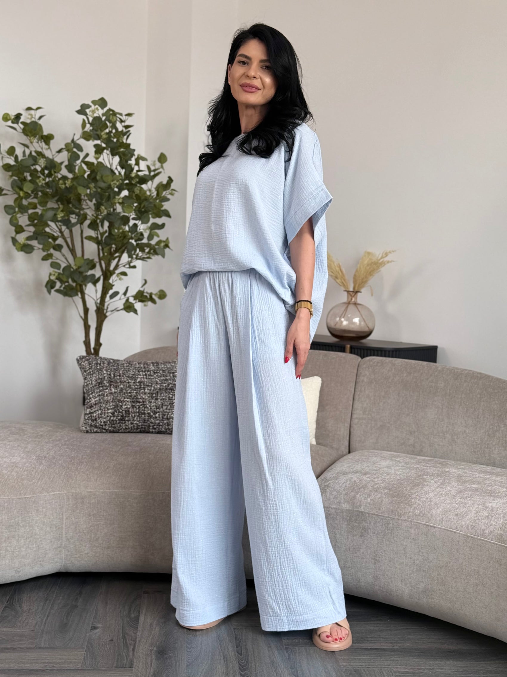 Costum Afrodita -  Baby Blue Shine