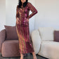 Rochie Alla Midi - Pink