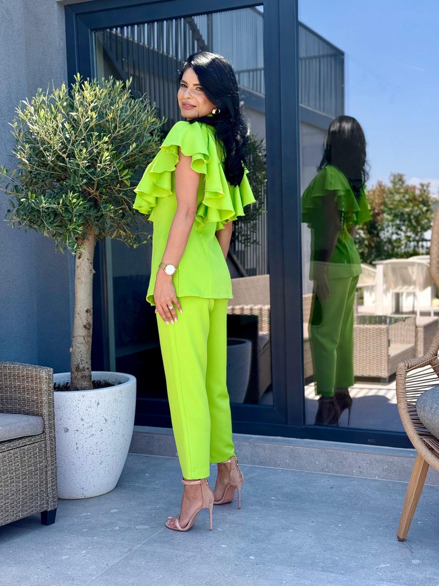 Costum Patriss - Neon Green