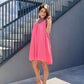 Rochie Voille - Coral