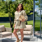 Set Muselina Indira - Olive