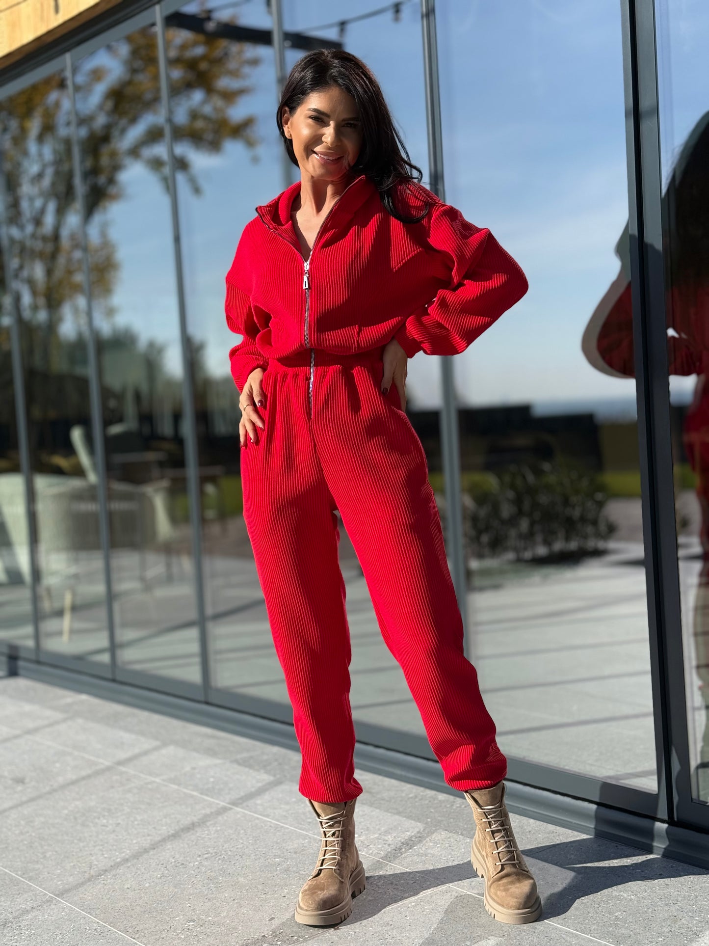 Salopeta Letty - Rosu