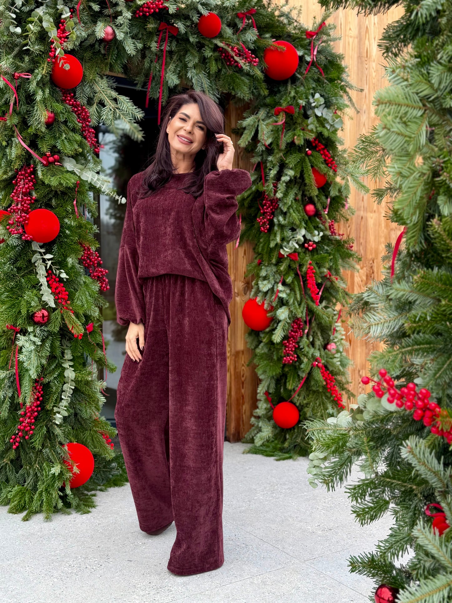 Set Arles - Chocolate Plum