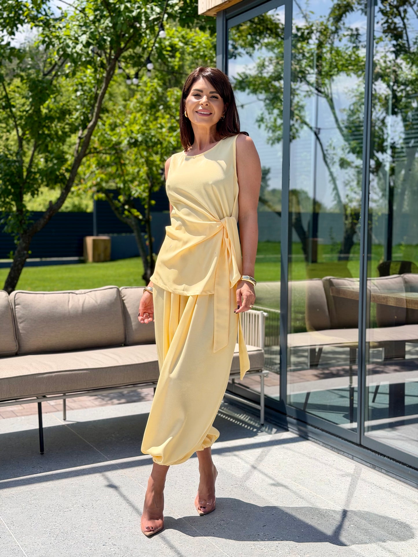 Set Zeynep -  Galben Pai