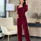 Set Madeleine - Burgundy Velvet