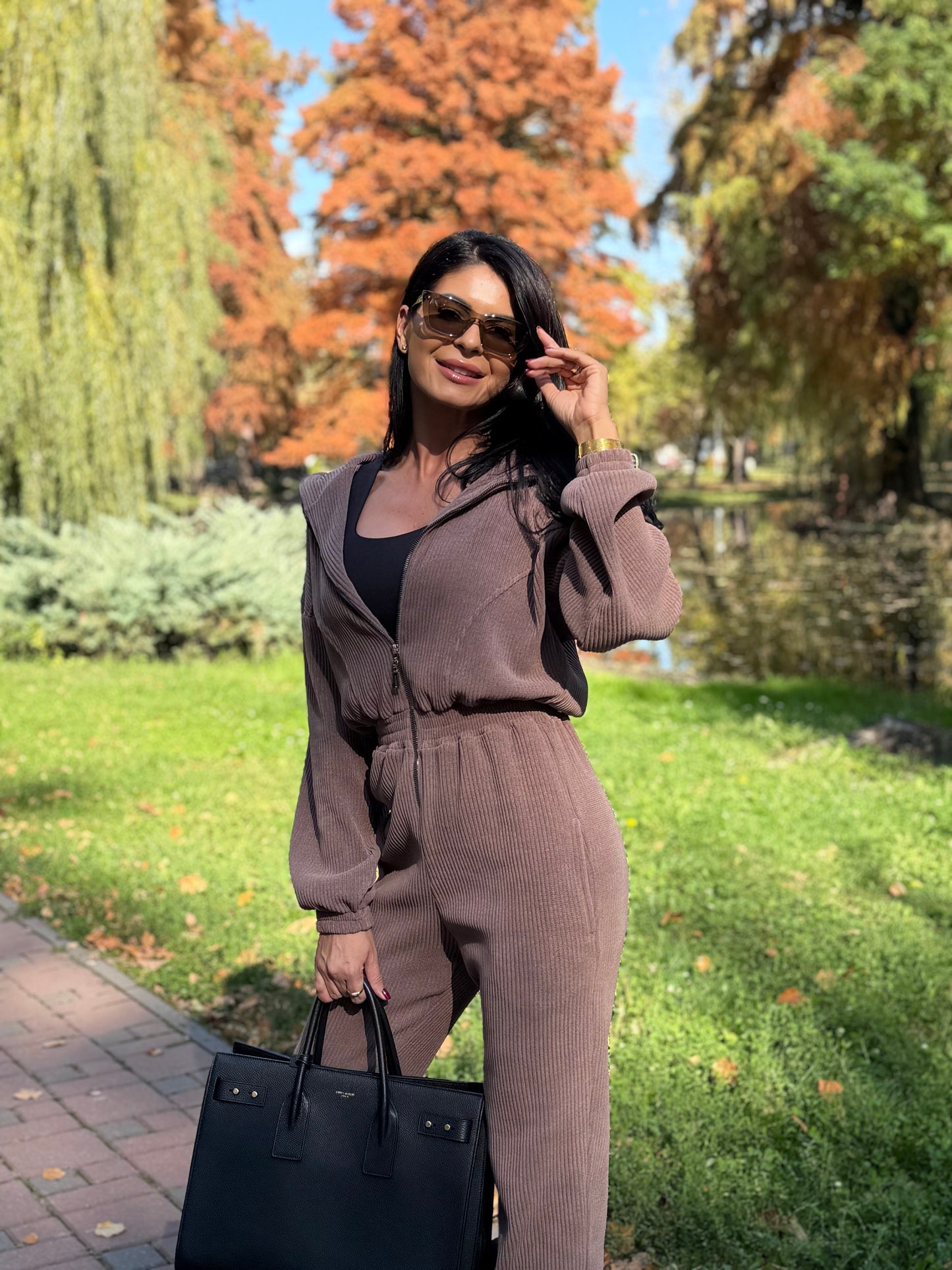 Salopeta Letty - Mocha Mousse