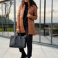 Geaca Amelia - Caramel Brown