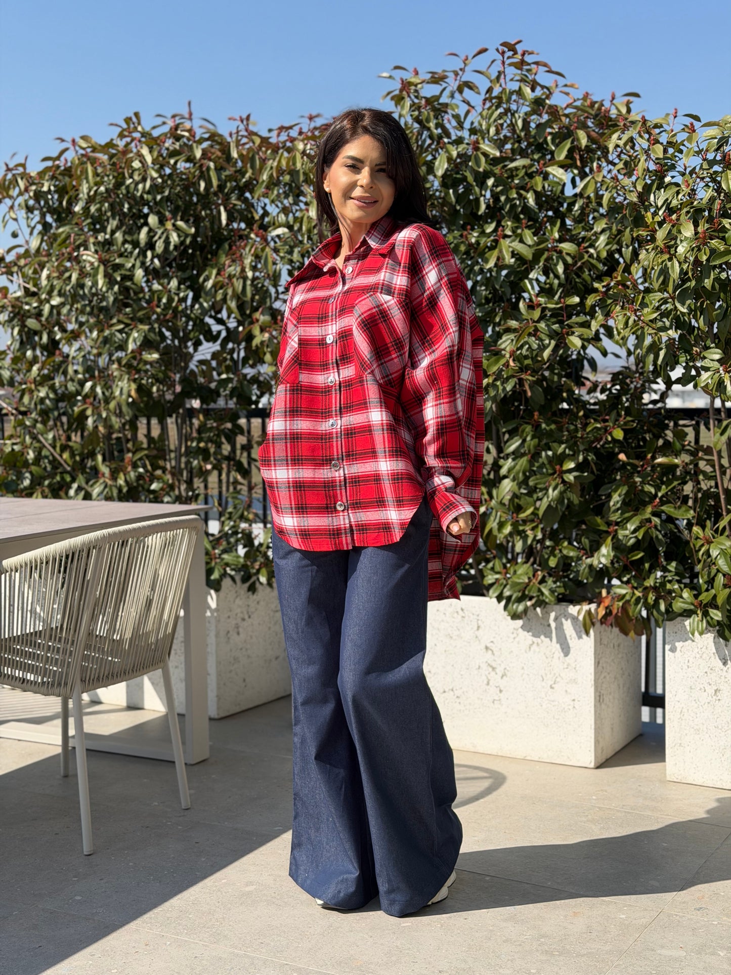 Camasa Oversize - Red