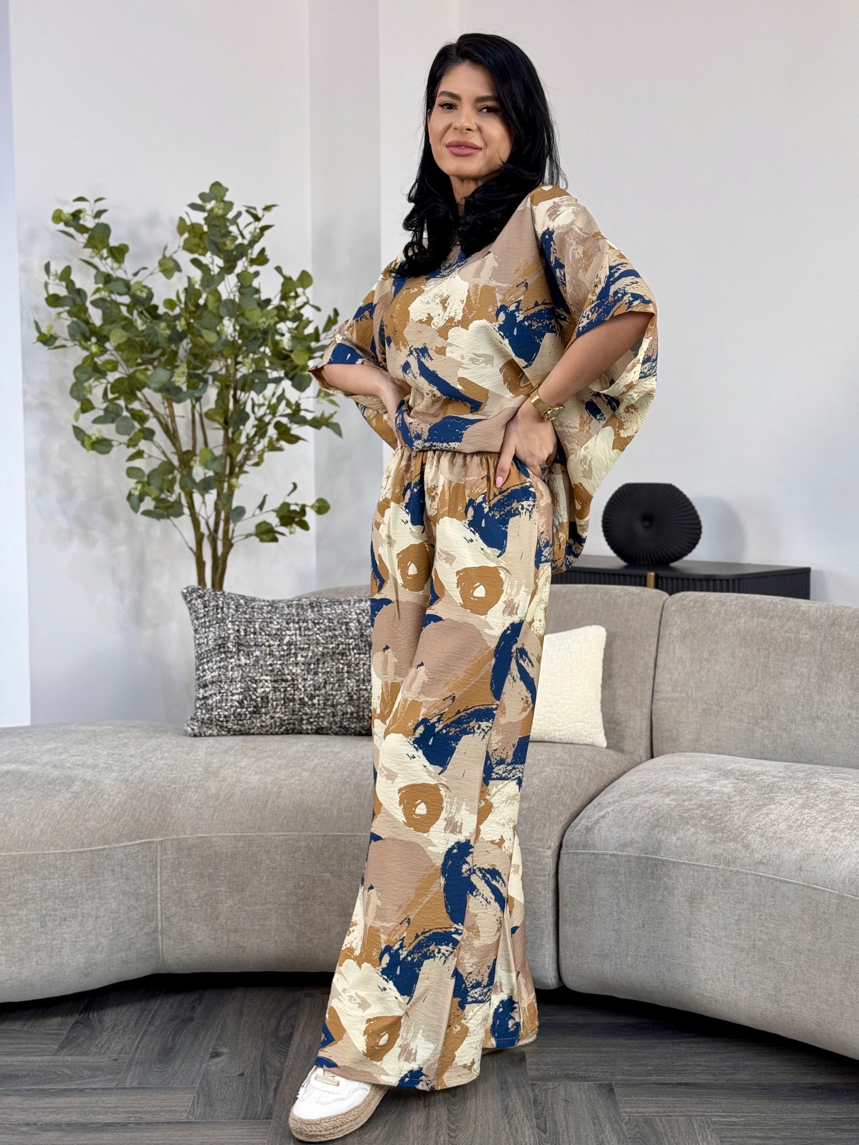 Costum Vanilla Print - Beige